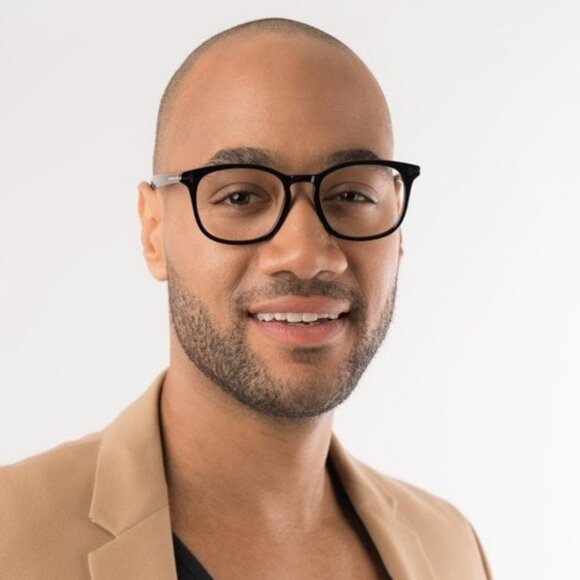 Tom Ford Men Eyeglasses Black Demo Square FT5505 001 NEW AUTHENTIC - Picture 9 of 10